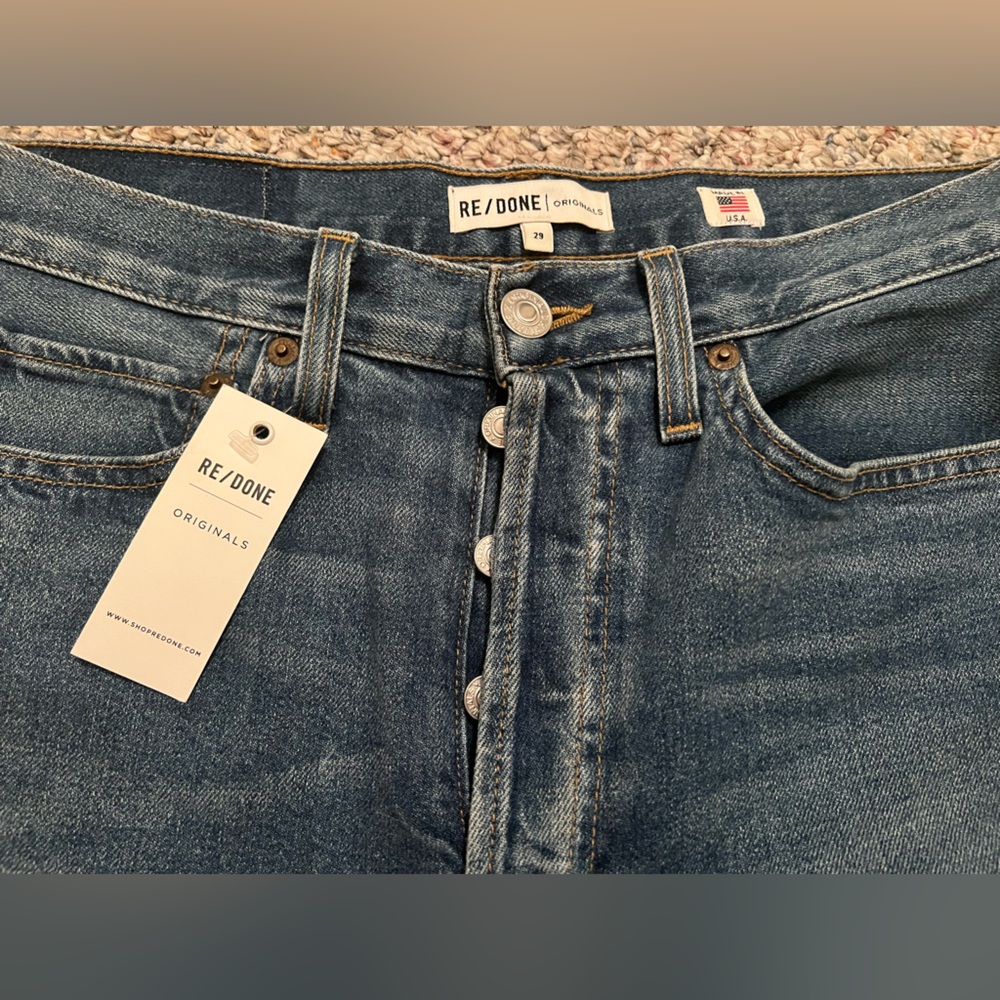 Re/Done High Rise Ankle Crop